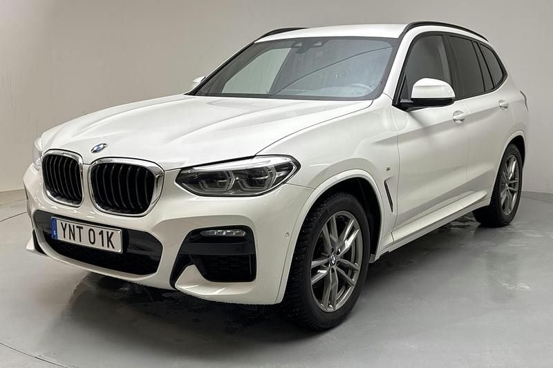 Begagnad BMW X3 Performance 190 HK (139 kW) 2020 Vit SUV