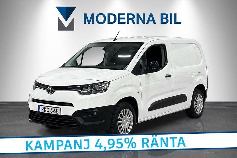 Vit Begagnad 2022 Toyota Proace City City Van | 197 400 kr - Bild 1/4