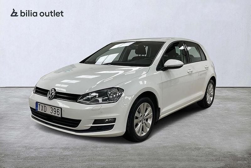 Vit Begagnad 2013 VW Golf VII Halvkombi | 109 900 kr (Lite dyr) - Bild 1/3
