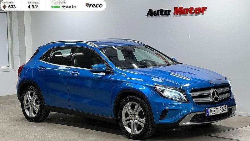 Blå Begagnad 2015 Mercedes GLA220 SUV | 169 900 kr (Bra pris) - Bild 1/3
