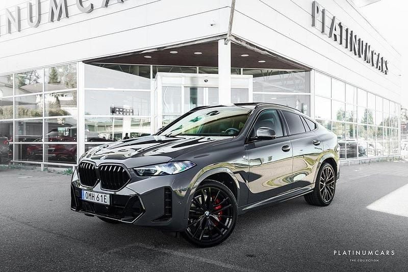 Grå Begagnad 2024 BMW X6 M Sport SUV | 1 139 000 kr - Bild 1/4