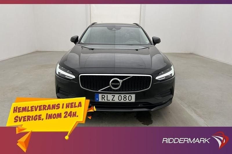 Begagnad Volvo V90 Kinetic 190 HK (139 kW) 2017 Svart Kombi