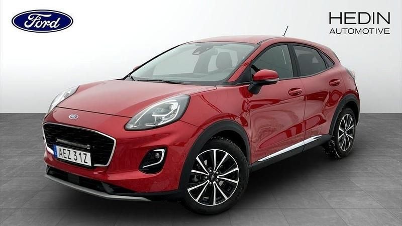Röd Begagnad 2022 Ford Puma Titanium SUV | 184 900 kr (Bra pris) - Bild 1/4