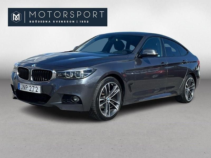 Grå Begagnad 2017 BMW 320 Gran Turismo M Sport Halvkombi | 249 900 kr (Marknadspris) - Bild 1/3