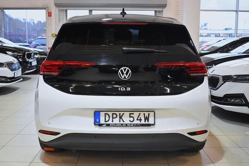 Begagnad VW ID.3 Pro 150 kW (204 HK) 2022 Vit Halvkombi