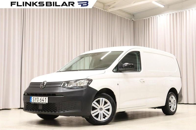 Vit Begagnad 2022 VW Caddy Maxi Minibuss | 259 800 kr (Marknadspris) - Bild 1/4