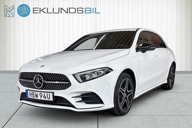 Begagnad Mercedes A250 AMG 160 HK (117 kW) 2022 Vit Halvkombi