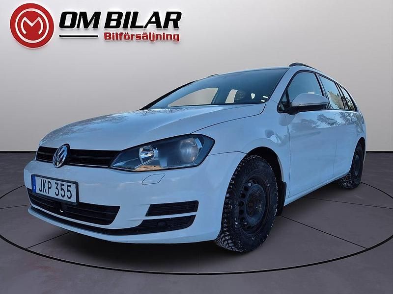 Begagnad VW Golf VII 122 HK (89 kW) 2014 Vit Kombi