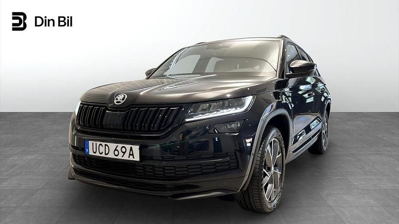 Svart Begagnad 2020 Skoda Kodiaq SportLine SUV | 364 900 kr (Dyr) - Bild 1/4