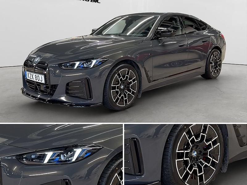 Begagnad BMW i4 M Sport 400 kW (544 HK) 2025 Grå Sedan
