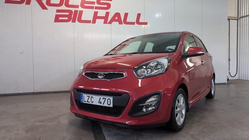 Röd Begagnad 2011 Kia Picanto EX Halvkombi | 89 900 kr (Marknadspris) - Bild 1/4