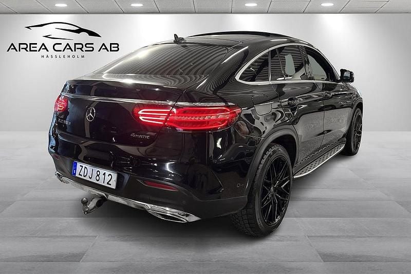 Begagnad Mercedes GLE350 258 HK (189 kW) 2017 Svart SUV