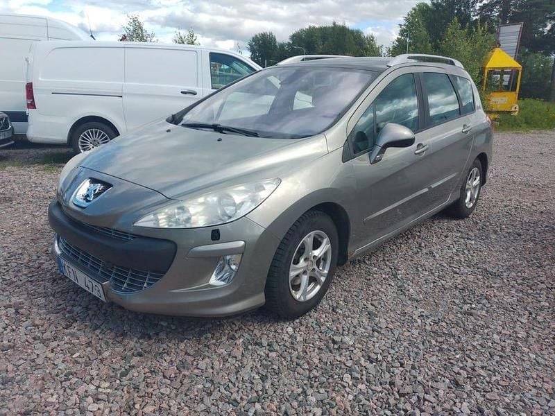 Grå Begagnad 2009 Peugeot 308 Kombi | 29 900 kr (Marknadspris) - Bild 1/4