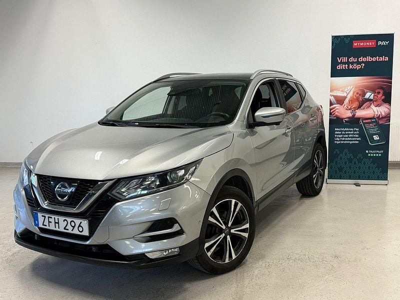 Silver Begagnad 2018 Nissan Qashqai 360º SUV | 129 800 kr (Marknadspris) - Bild 1/4