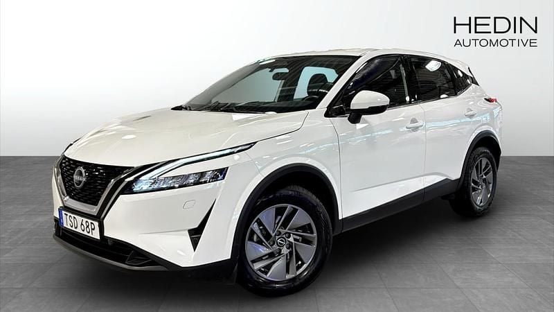 Vit (white) Begagnad 2022 Nissan Qashqai Acenta SUV | 229 900 kr (Superpris) - Bild 1/4