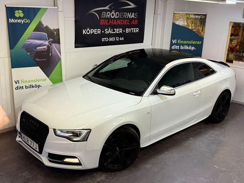 Vit Begagnad 2011 Audi S5 Sportkupé | 129 900 kr (Superpris) - Bild 1/4