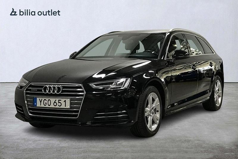 Svart Begagnad 2016 Audi A4 Proline Kombi | 189 900 kr (Marknadspris) - Bild 1/3