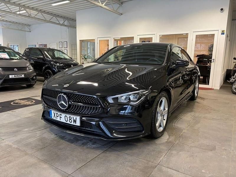 Begagnad Mercedes CLA200 AMG 163 HK (119 kW) 2020 Svart