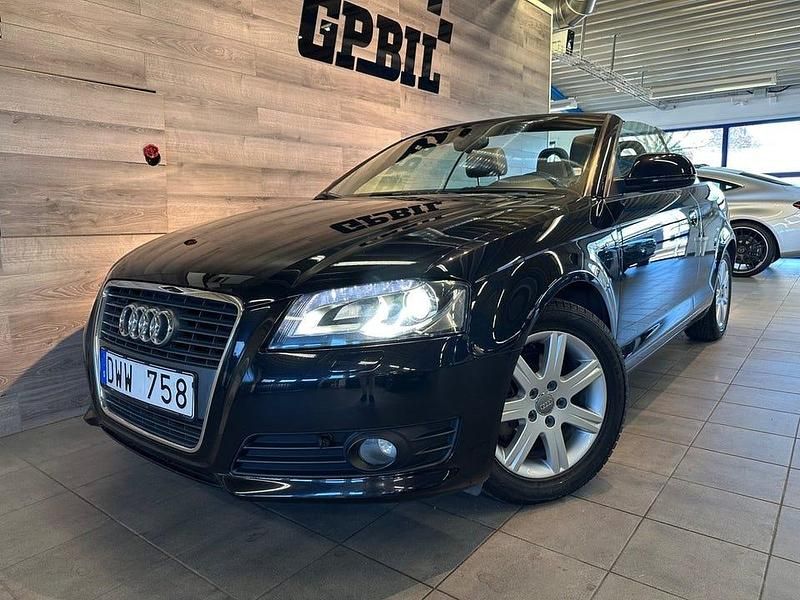 Begagnad Audi A3 S-Line 160 HK (117 kW) 2010 Svart Cab