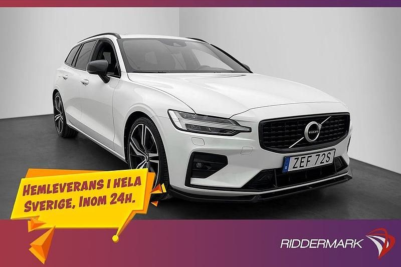 Vit Begagnad 2019 Volvo V60 Kombi | 349 900 kr (Dyr) - Bild 1/3