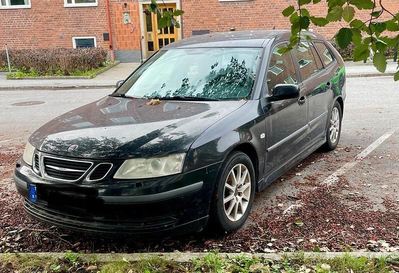 Svart Begagnad 2006 Saab 9-3 Linear Kombi | 10 000 kr (Superpris) - Bild 1/2
