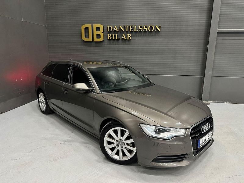 Grå Begagnad 2013 Audi A6 Comfort Kombi | 129 800 kr (Bra pris) - Bild 1/4
