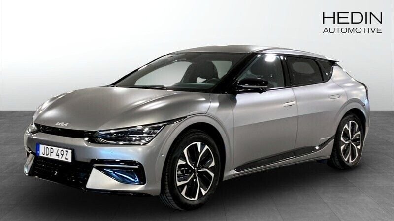 Grå (grey) Begagnad 2022 Kia EV6 GT-Line SUV | 479 900 kr (Marknadspris) - Bild 1/4