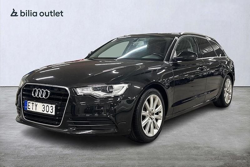 Svart Begagnad 2012 Audi A6 Proline Kombi | 99 900 kr (Marknadspris) - Bild 1/3