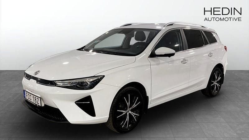 Vit Begagnad 2022 MG MG5 EV Kombi | 204 900 kr (Marknadspris) - Bild 1/4