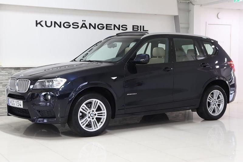 Svart Begagnad 2013 BMW X3 M Sport SUV | 179 900 kr (Marknadspris) - Bild 1/4