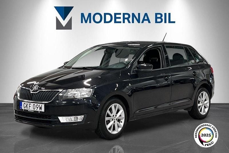 Svart Begagnad 2013 Skoda Rapid Halvkombi | 69 900 kr - Bild 1/4