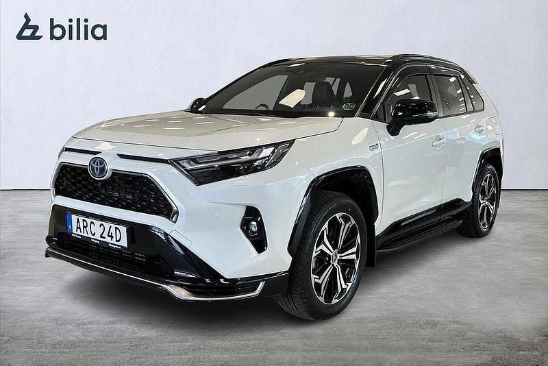 Vit Begagnad 2022 Toyota RAV4 Hybrid Premium SUV | 439 900 kr (Marknadspris) - Bild 1/3