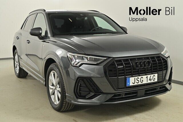 Daytonagrå pärleffekt Begagnad 2024 Audi Q3 S-Line SUV | 459 900 kr (Lite dyr) - Bild 1/4