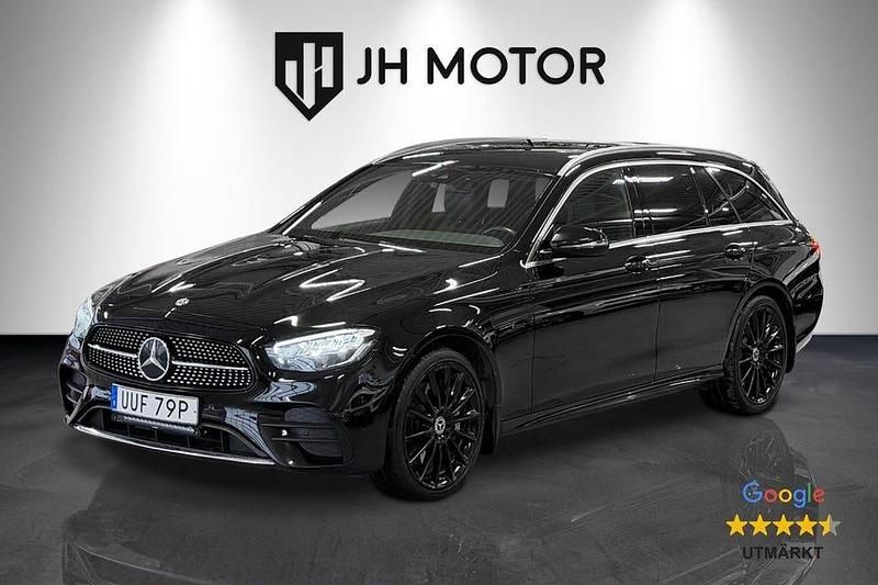 Begagnad Mercedes E300 AMG 306 HK (225 kW) 2020 Svart Kombi