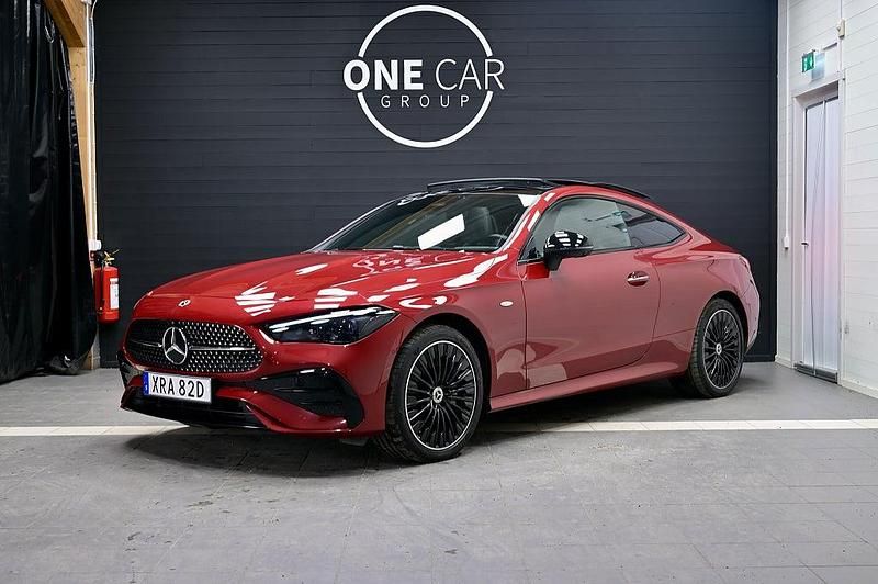 Begagnad Mercedes CLE300 AMG 204 HK (150 kW) 2024 Röd Sportkupé