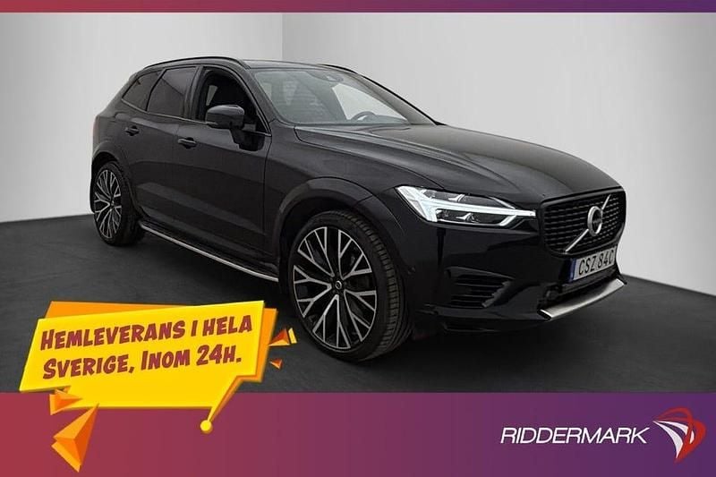 Begagnad Volvo XC60 R-Design 340 HK (250 kW) 2021 Svart SUV