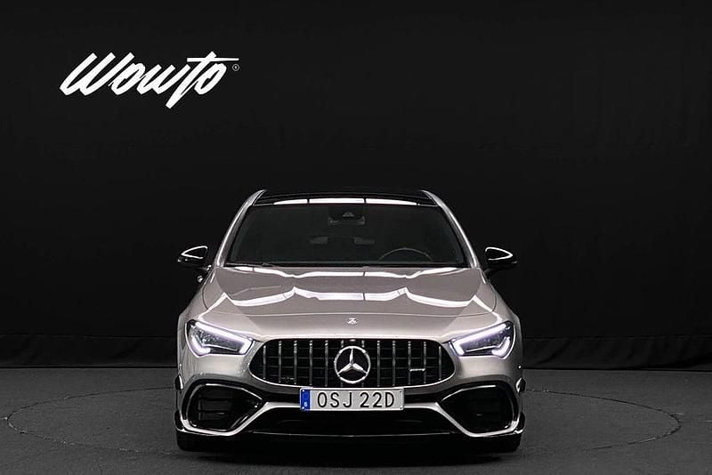 Begagnad Mercedes CLA45 AMG Shooting Brake AMG 422 HK (310 kW) 2020 Silver Kombi