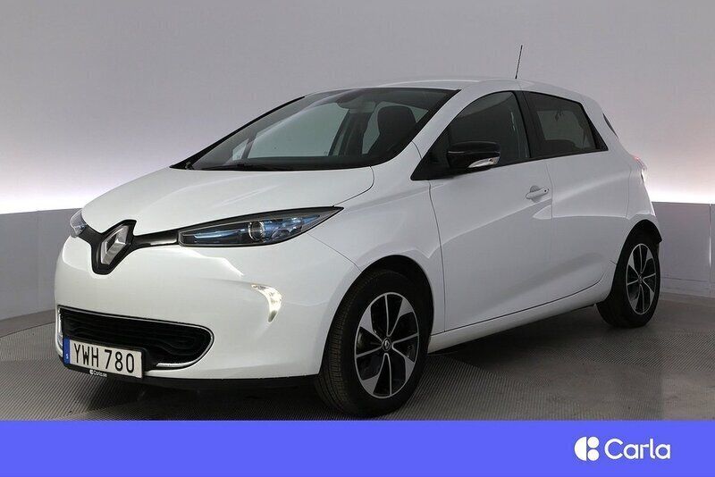 Vit Begagnad 2018 Renault Zoe Intens Halvkombi | 126 900 kr (Marknadspris) - Bild 1/4