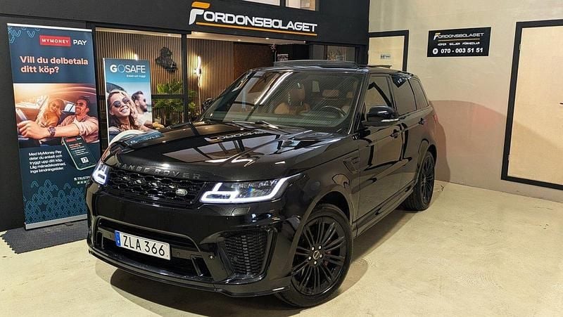 Svart Begagnad 2015 Land Rover Range Rover Sport Black Edition SUV | 429 900 kr - Bild 1/4