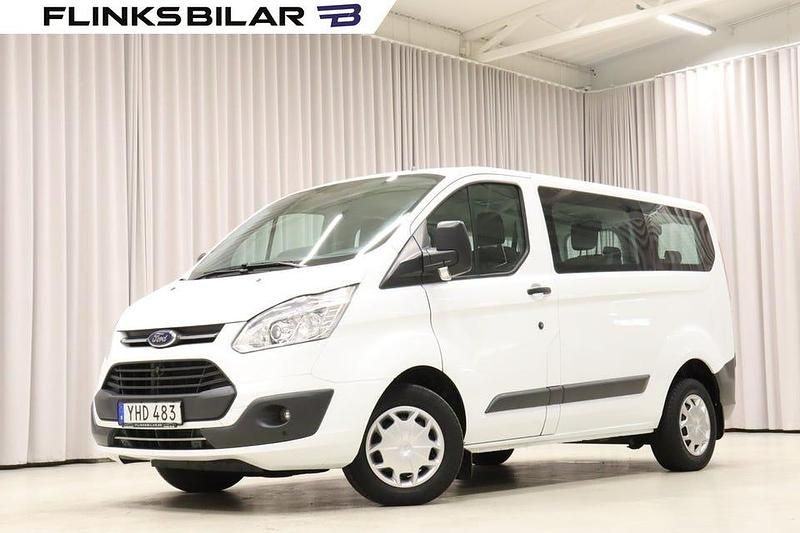 Vit Begagnad 2016 Ford Transit Custom Kombi | 239 900 kr (Dyr) - Bild 1/4