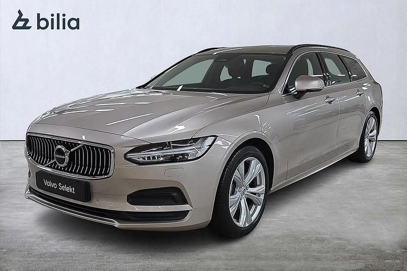 Grå Begagnad 2023 Volvo V90 Core Kombi | 369 000 kr (Marknadspris) - Bild 1/3
