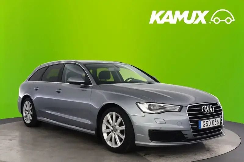 Silver/grå Begagnad 2016 Audi A6 Sport Kombi | 188 800 kr (Marknadspris) - Bild 1/4