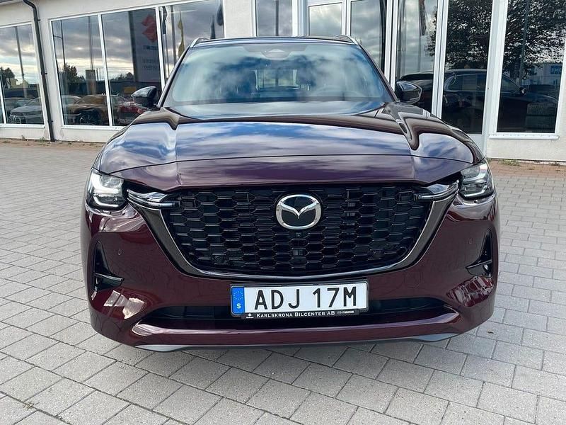 Begagnad Mazda CX-80 Homura-Line 327 HK (240 kW) 2024 Röd (artisan red) SUV