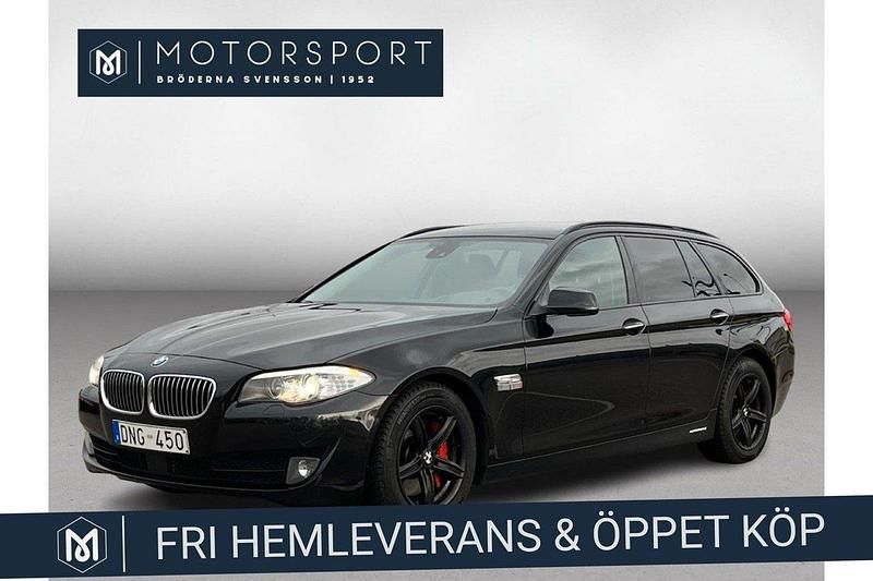 Svart Begagnad 2012 BMW 535 M Sport Kombi | 179 900 kr (Bra pris) - Bild 1/3