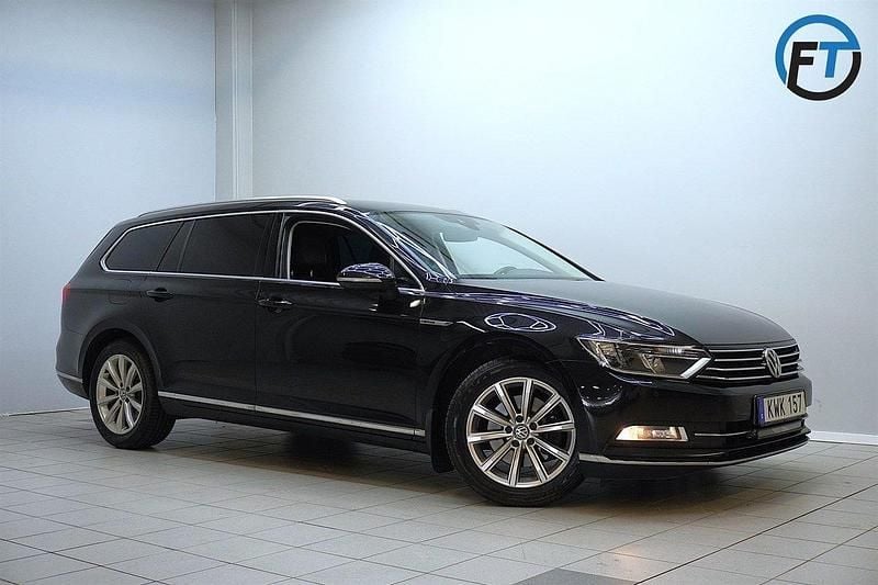 Svart Begagnad 2016 VW Passat GT Kombi | 129 900 kr (Marknadspris) - Bild 1/4