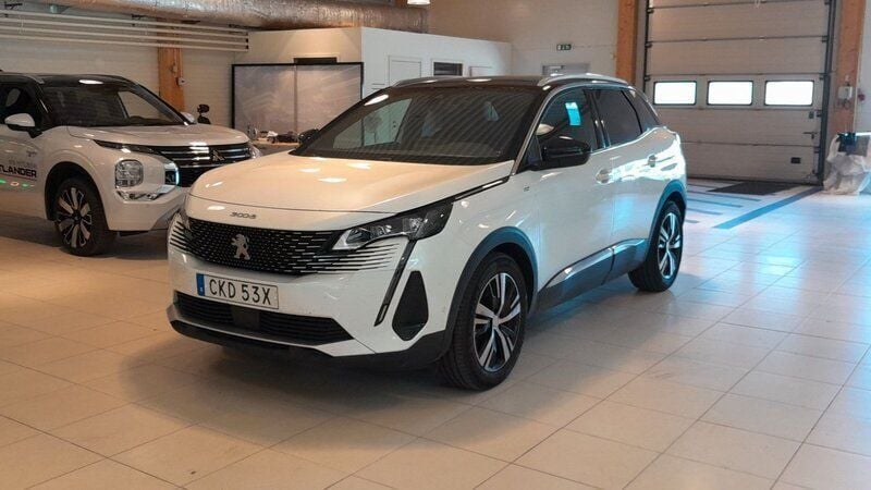Vit Begagnad 2020 Peugeot 3008 GTi SUV | 249 900 kr (Marknadspris) - Bild 1/3