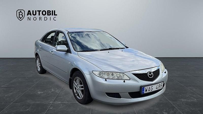 Grå Begagnad 2004 Mazda 6 Inclusive Halvkombi | 22 500 kr (Lite dyr) - Bild 1/4