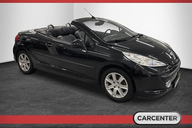 Begagnad Peugeot 207 CC 120 HK (88 kW) 2008 Svart Cab
