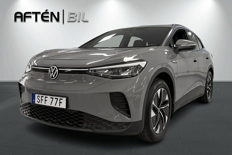 Grå Begagnad 2022 VW ID.4 Comfortline SUV | 339 800 kr (Lite dyr) - Bild 1/3