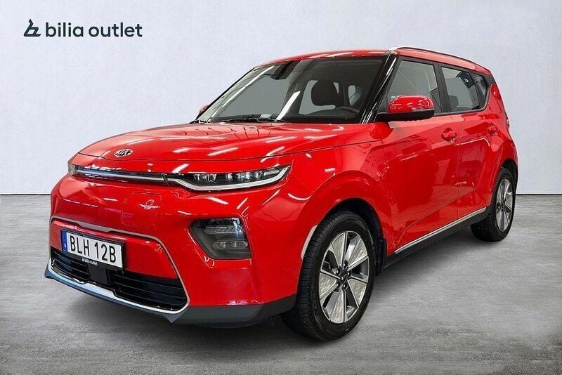 Röd Begagnad 2020 Kia Soul EV 2 SUV | 174 900 kr (Superpris) - Bild 1/3